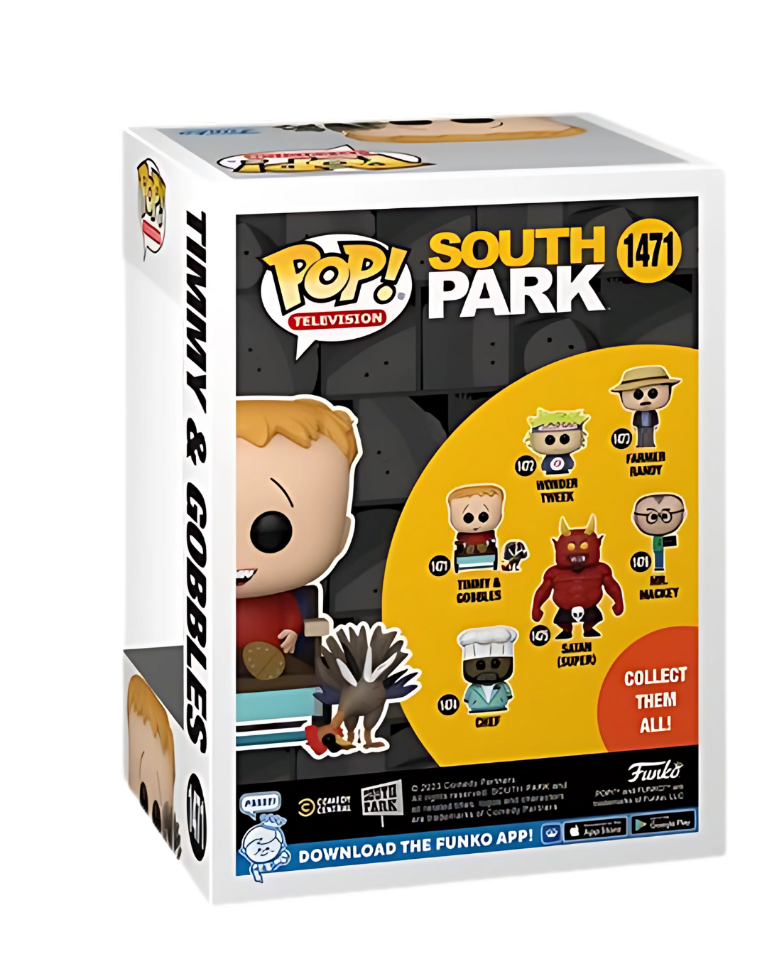 South Park Timmy Funko Pop! Vinyl Figure and Gobbles Pop! Buddy Figure #1471 (PRE-ORDER)