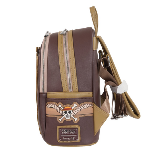 Loungefly One Piece Wanted Dead or Alive Monkey D. Luffy Mini Backpack – Entertainment Earth Exclusive (Pre-Order)