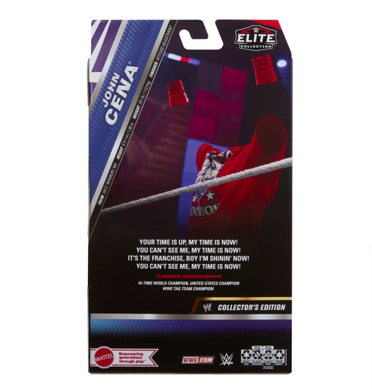WWE Elite Collection Transparent John Cena Collector's Edition Action Figure - Exclusive