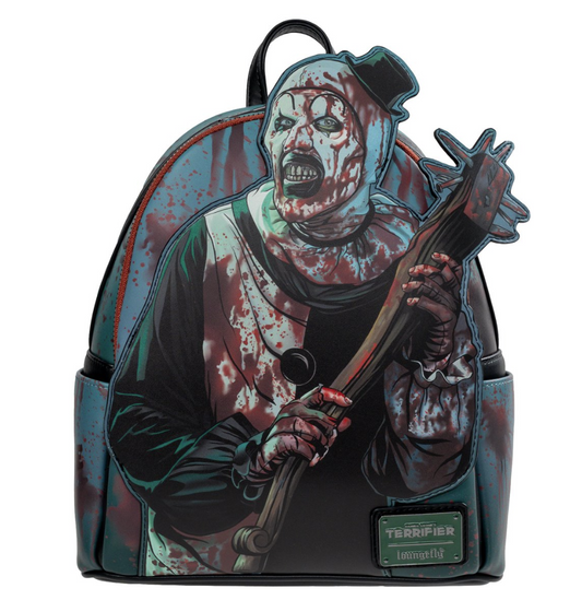 Terrifier Art the Clown Blood Splatter Glow-in-the-Dark Mini-Backpack
