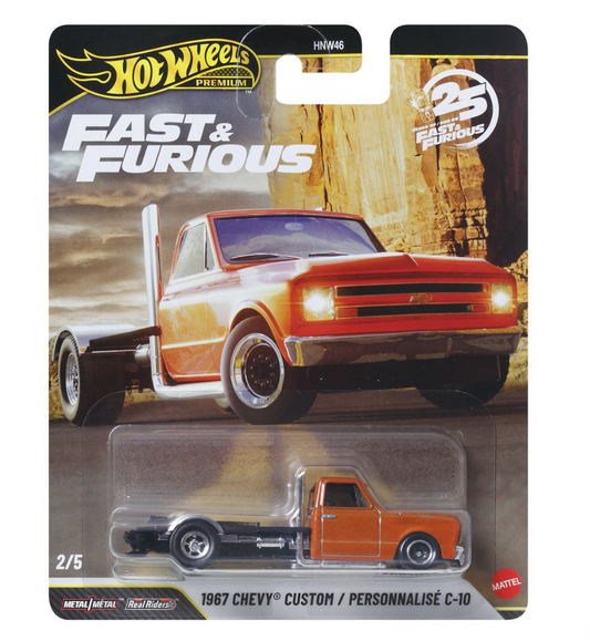 Hot Wheels Fast & Furious 2026 Mix 2 Vehicle Case of 10 (956P)