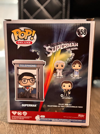Funko Pop! Deluxe Superman the Movie #558 Vinyl Figure