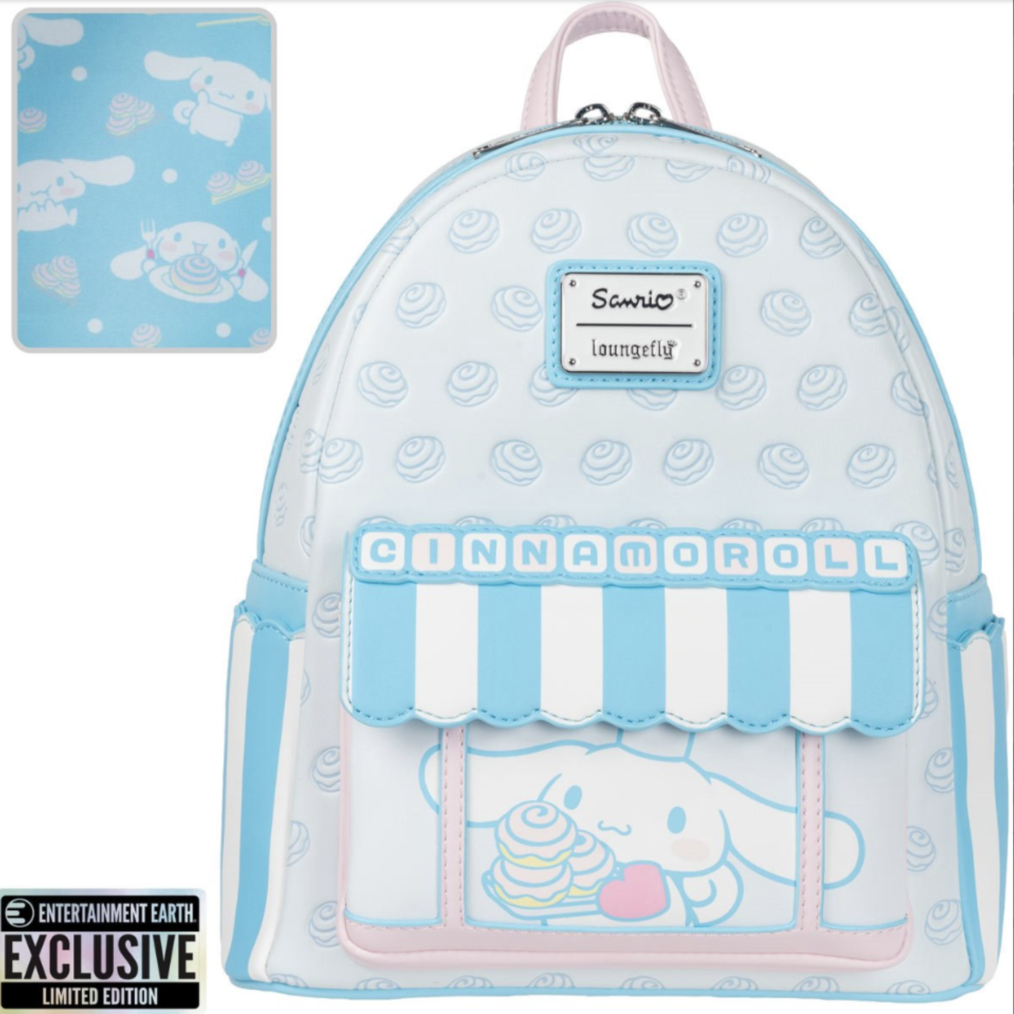 Cinnamoroll Sweet Shop Loungefly Mini Backpack - Entertainment Earth Exclusive