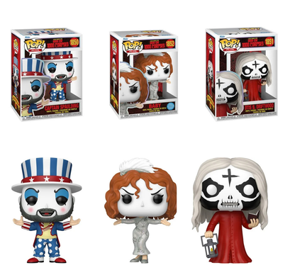 House of 1000 Corpses Funko Pop!  Vinyl Figures Plus Set of 3