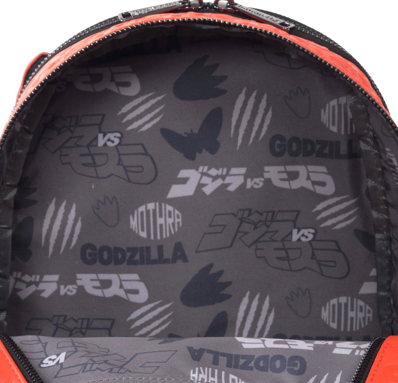 Godzilla vs. Mothra Midsize Loungefly Backpack - Entertainment Earth Exclusive