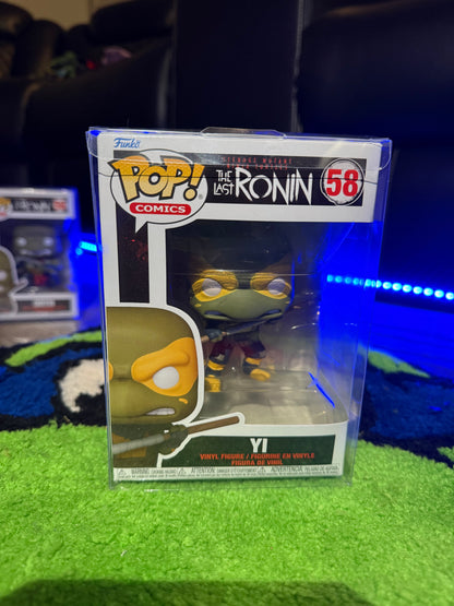 TMNT Last Ronin Funko Pop Vinyl Figures Set of 4 with Protectors