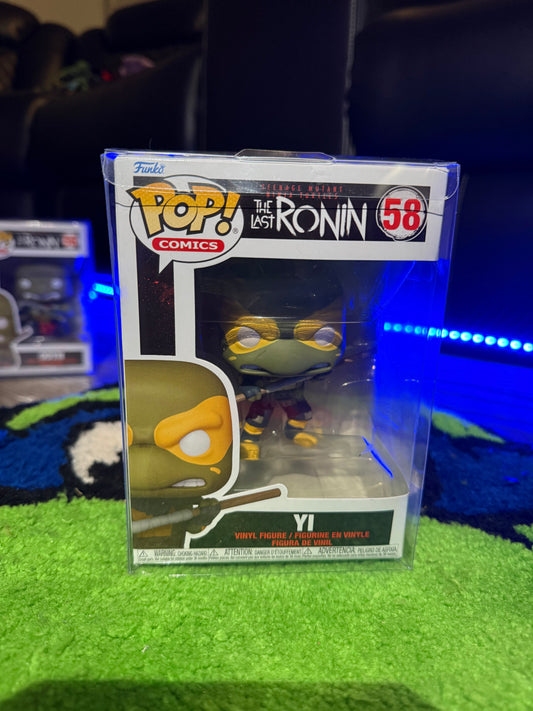 TMNT Last Ronin Funko Pop Vinyl Figures Set of 4 with Protectors