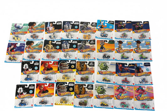 Hot Wheels RacerVerse Character Vehicle Lot (30 Vehicles) | 2025 & 2026 Mixes