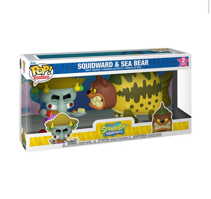 Funko Pop! SpongeBob SquarePants Squidward & Sea Bear Vinyl Figure 2-Pack