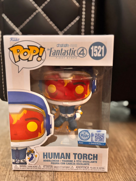 Funko Pop! Human Torch #1521 Vinyl Figure