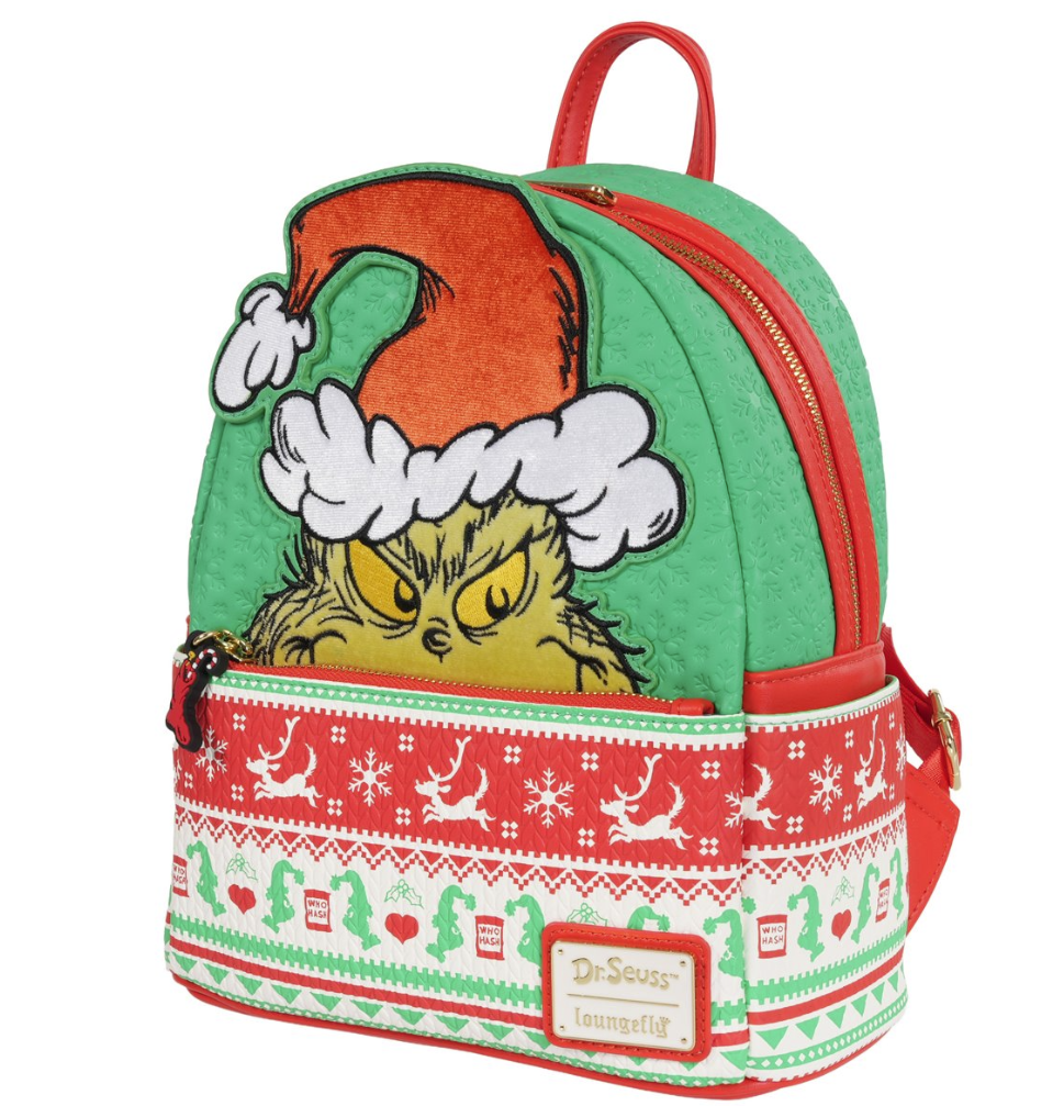 How the Grinch Stole Christmas Sweater Mini-Backpack