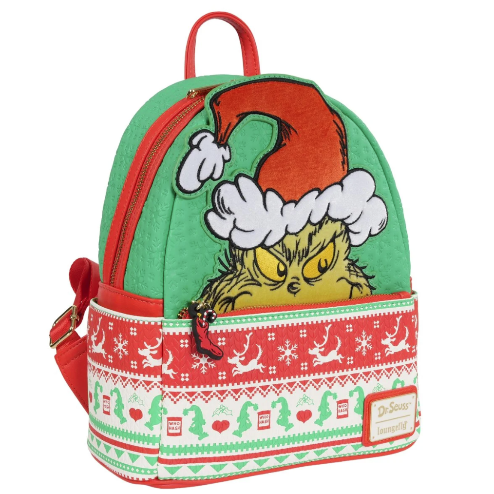 How the Grinch Stole Christmas Sweater Mini-Backpack