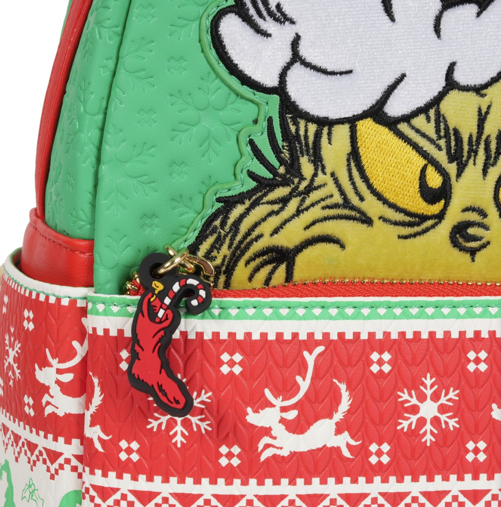 How the Grinch Stole Christmas Sweater Mini-Backpack