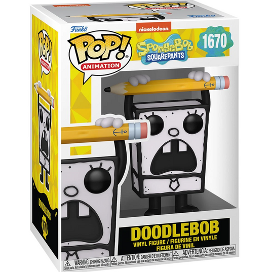 Funko Pop! Doodlebob packaging from SpongeBob SquarePants