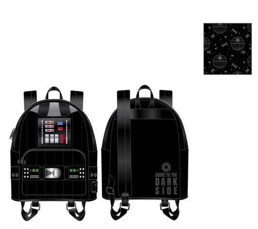 Star Wars Darth Vader Light-Up Cosplay Mini Backpack Loungefly