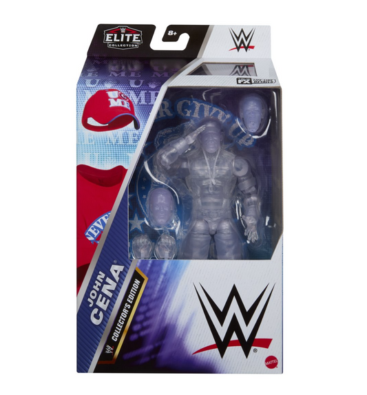 WWE Elite Collection Transparent John Cena Collector's Edition Action Figure - Exclusive