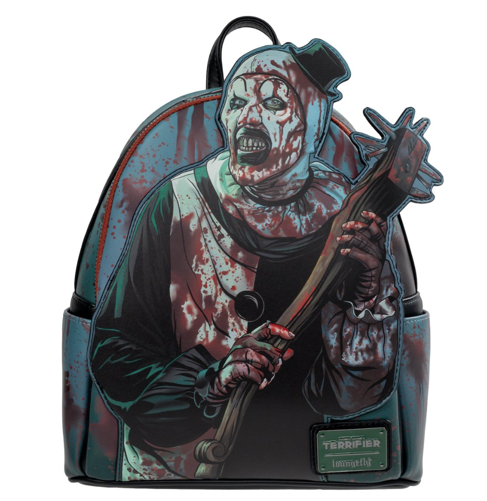 Terrifier Art the Clown Blood Splatter Glow-in-the-Dark Mini-Backpack
