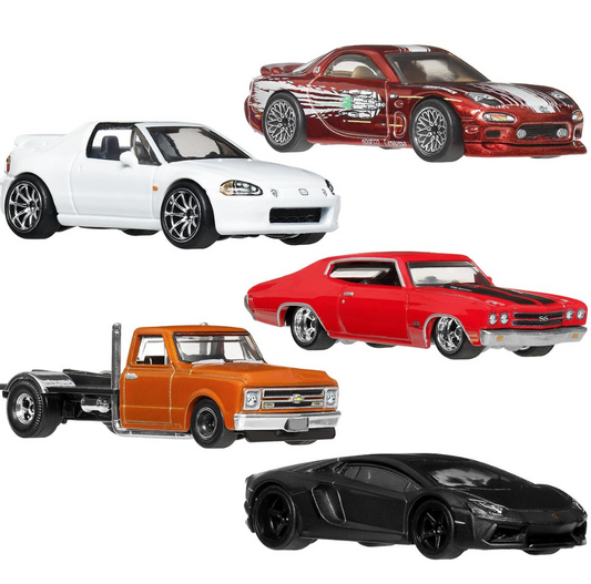 Hot Wheels Fast & Furious 2026 Mix 2 Vehicle Case of 10 (956P)