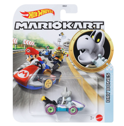 Mario Kart Hot Wheels 2025 Mix 5 Case of 8 (957S)