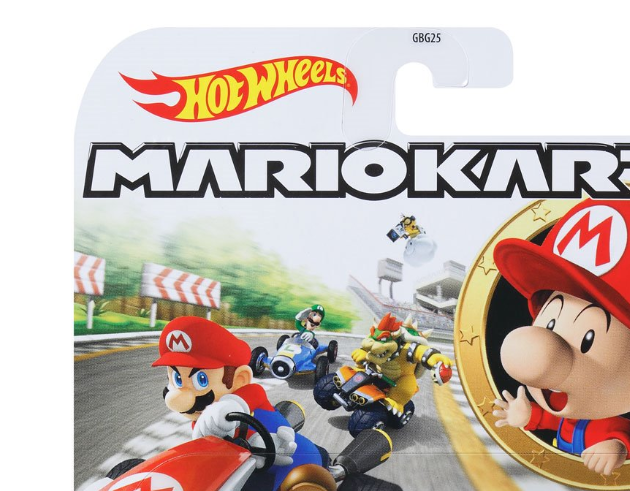 Mario Kart Hot Wheels 2025 Mix 5 Case of 8 (957S)