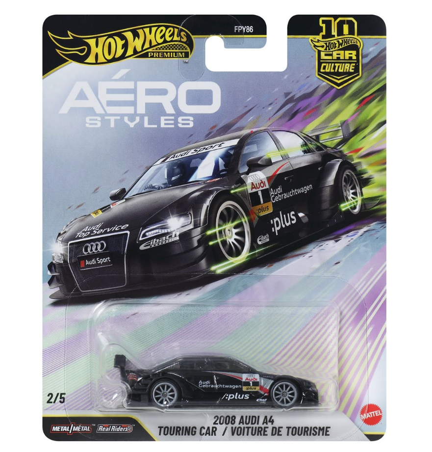 Hot Wheels Car Culture 2026 Mix 6 Aerostyles Vehicle Set of 5