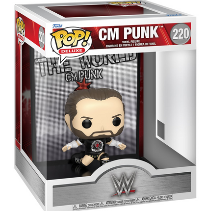WWE CM Punk Deluxe Funko Pop! Vinyl Figure #220