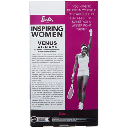 Venus Williams Barbie Inspiring Women Doll