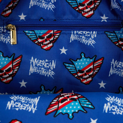 WWE Cody Rhodes American Nightmare Loungefly Mini Backpack